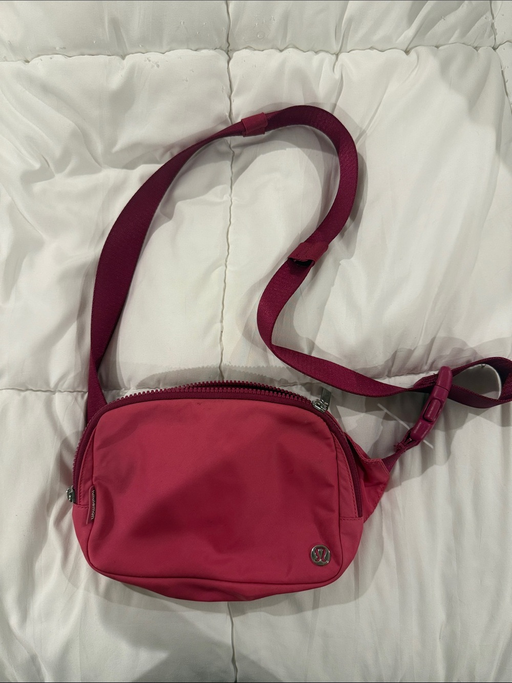 lululemon athletica Hot Pink Crossbody Sling Bag